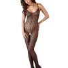 Cottelli Collection Catsuit - Black - Xl/xxl