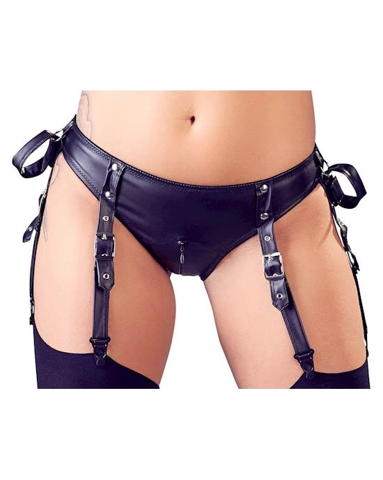 Cottelli Collection Marceline Open Bra And Briefs - Black - Small 6 Cottelli Collection Marceline Open Bra And Briefs - Black - Small - Image 6