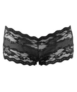 Cottelli Collection Nina Panties - Black - Small