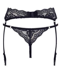 Cottelli Collection Hot Nights String And Suspenders - Black - Large 8 Cottelli Collection Hot Nights String And Suspenders - Black - Large -Cottelli Collection Sales Shop 238619 1