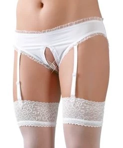 Cottelli Collection Aria Schoolgirl Costume - White+blue - Extra Small -Cottelli Collection Sales Shop 238792 0