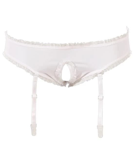 Cottelli Collection Aria Schoolgirl Costume - White / Red - Extra Large 7 Cottelli Collection Aria Schoolgirl Costume - White / Red - Extra Large - Image 7