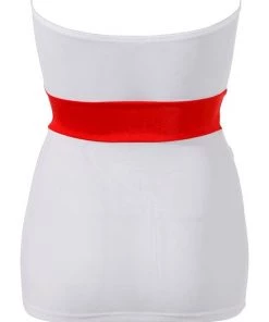 Cottelli Collection Menta Nurse Costume - White / Red - Extra Large -Cottelli Collection Sales Shop 238820 1
