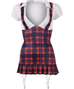 Cottelli Collection Detention School Set - White+blue - Small 7 Cottelli Collection Detention School Set - White+blue - Small -Cottelli Collection Sales Shop 238821 0