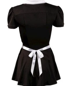 Cottelli Collection Hot Dish Maid Set - White/black - Large -Cottelli Collection Sales Shop 239788 3