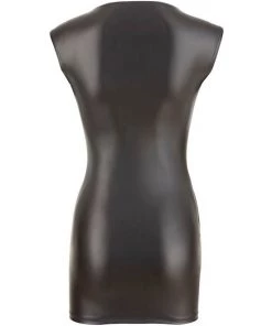 Cottelli Collection Matte Dress With Rings - Black - Medium -Cottelli Collection Sales Shop 239952 3
